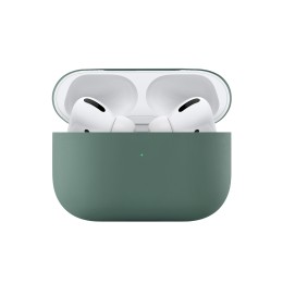 Ультратонкий силиконовый чехол Touch Case for AirPods Pro (всего 0,8 мм), зелёный