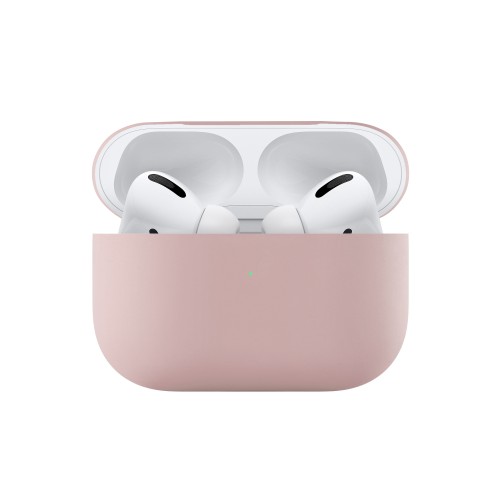 Ультратонкий силиконовый чехол Touch Case for AirPods Pro (всего 0,8 мм), розовый