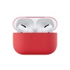 Ультратонкий силиконовый чехол Touch Case for AirPods Pro (всего 0,8 мм), красный