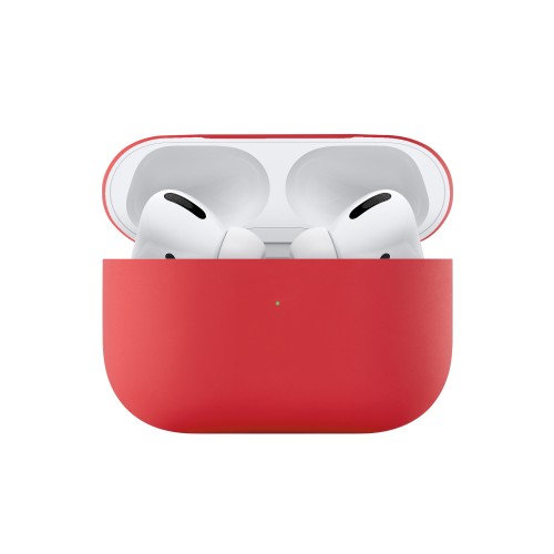 Ультратонкий силиконовый чехол Touch Case for AirPods Pro (всего 0,8 мм), красный