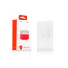 Ультратонкий силиконовый чехол Touch Case for AirPods Pro (всего 0,8 мм), красный