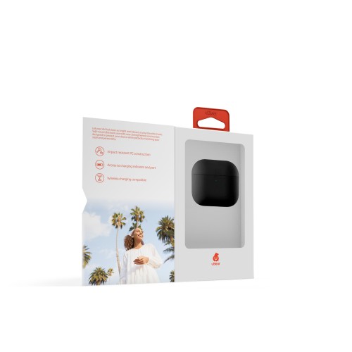 Защитный чехол Touch Pro для Airpods 3, 1,5 мм усиленный, чёрный