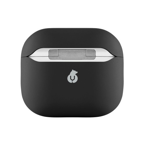 Ультратонкий силиконовый чехол Touch Case для AirPods 3, чёрный
