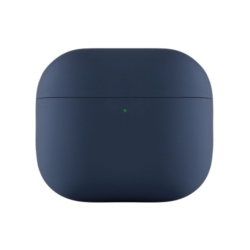 Ультратонкий силиконовый чехол Touch Case для AirPods 3, тёмно-синий