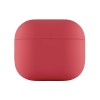 Ультратонкий силиконовый чехол Touch Case для AirPods 3, красный