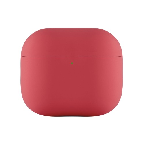 Ультратонкий силиконовый чехол Touch Case для AirPods 3, красный