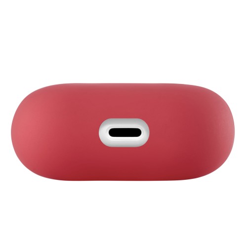 Ультратонкий силиконовый чехол Touch Case для AirPods 3, красный