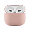 Ультратонкий силиконовый чехол Touch Case для AirPods 3, розовый