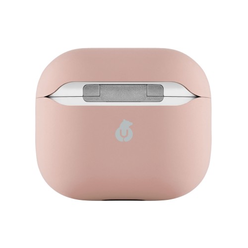 Ультратонкий силиконовый чехол Touch Case для AirPods 3, розовый