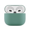 Ультратонкий силиконовый чехол Touch Case для AirPods 3, зелёный