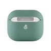 Ультратонкий силиконовый чехол Touch Case для AirPods 3, зелёный