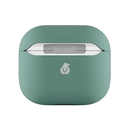 Ультратонкий силиконовый чехол Touch Case для AirPods 3, зелёный