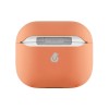 Ультратонкий силиконовый чехол Touch Case для AirPods 3, оранжевый