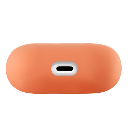 Ультратонкий силиконовый чехол Touch Case для AirPods 3, оранжевый