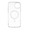 Чехол защитный uBear Real Mag Case  для  iPhone 14, MagSafe совместимый, усиленный, прозрачный