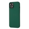 Чехол защитный uBear Touch Mag Case для  iPhone 14, MagSafe совместимый, силикон, софт-тач, зелёный