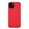 Чехол защитный uBear Touch Case для  iPhone 14, силикон, софт-тач, красный