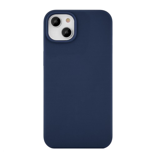 Чехол защитный uBear Touch Mag Case для  iPhone 14 Plus, MagSafe совместимый, силикон, софт-тач, тёмно-синий