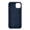 Чехол защитный uBear Touch Mag Case для  iPhone 14 Plus, MagSafe совместимый, силикон, софт-тач, тёмно-синий