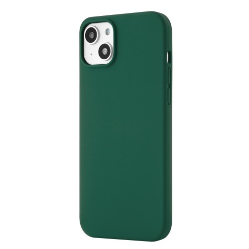 Чехол защитный uBear Touch Mag Case для  iPhone 14 Plus, MagSafe совместимый, силикон, софт-тач, зелёный