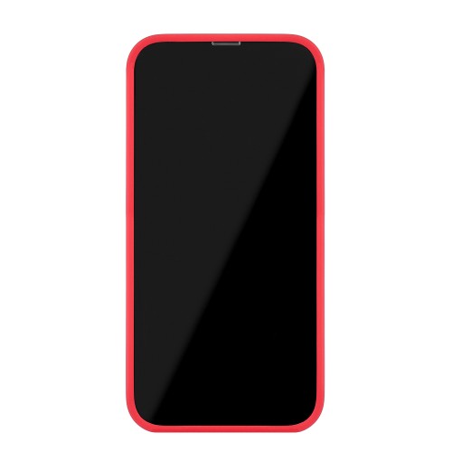 Чехол защитный uBear Touch Mag Case для  iPhone 14 Pro, MagSafe совместимый, силикон, софт-тач, красный