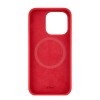 Чехол защитный uBear Touch Mag Case для  iPhone 14 Pro, MagSafe совместимый, силикон, софт-тач, красный
