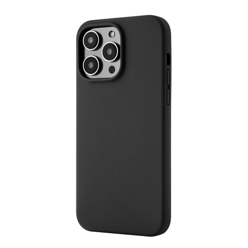 Чехол защитный uBear Touch Mag Case для  iPhone 14 Pro Max, MagSafe совместимый, силикон, софт-тач, чёрный