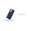 Чехол защитный uBear Touch Mag Case для  iPhone 14 Pro Max, MagSafe совместимый, силикон, софт-тач, тёмно-синий