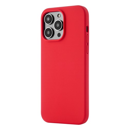 Чехол защитный uBear Touch Mag Case для  iPhone 14 Pro Max, MagSafe совместимый, силикон, софт-тач, красный