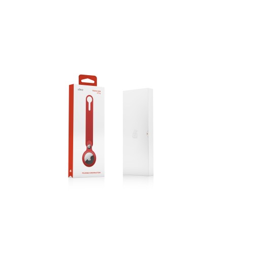 uBear Touch Case for AirTag, красный