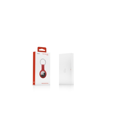 uBear Touch Ring Case for AirTag, красный