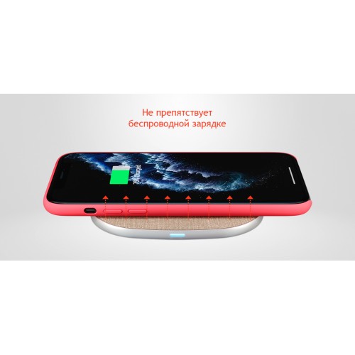 Touch Case for iPhone 11 (силикон soft touch), красный
