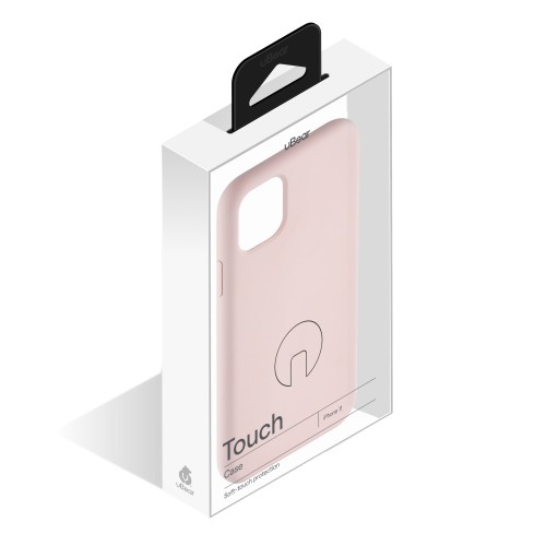 Touch Case for iPhone 11 (силикон soft touch), розовый