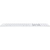 Клавиатура Apple Magic Keyboard с цифровой панелью для Mac, серебристый