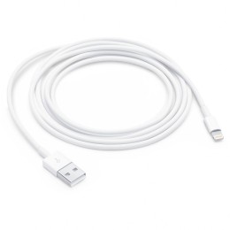 Кабель Apple Lightning/USB, 1м, белый