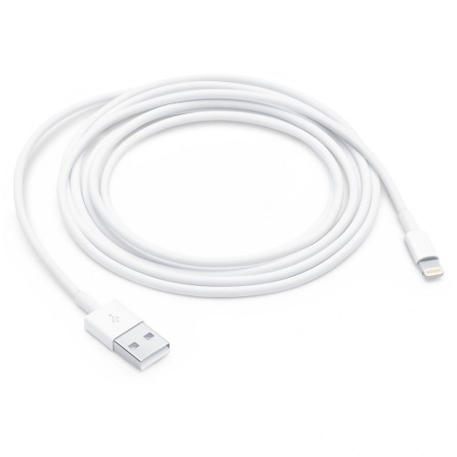 Кабель Apple Lightning/USB, 1м, белый
