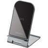 Беспроводное зарядное устройство Deppa QI 15W Slim складная, графит