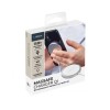 Беспроводное ЗУ Deppa MagSafe, Qi 15W, серебро