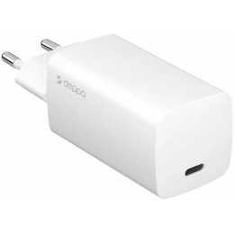 СЗУ USB-C Deppa, PD 3.0, 65W, GaN, белый