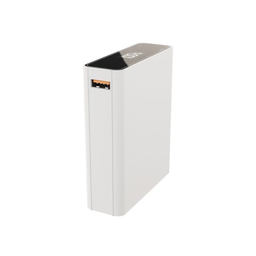 Аккумулятор внешний VLP B-Energy 10000mAh 30W, USB-C+USB-A, белый