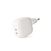Сетевое зарядное устройство VLP G-Charge 45Вт USB-C+USB-С, PD, QC, белый