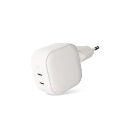 Сетевое зарядное устройство VLP G-Charge 45Вт USB-C+USB-С, PD, QC, белый