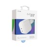 Сетевое зарядное устройство VLP G-Charge 45Вт USB-C+USB-С, PD, QC, белый