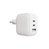 СЗУ VLP G-Charge 65Вт 2*USB-С+USB-A, PD, QC, белый