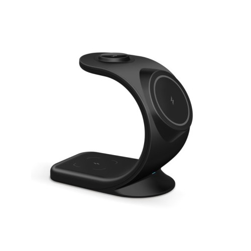 Беспроводное зарядное устройство VLP Powerstand 3in1, черный