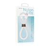 Дата-кабель VLP Nylon Cable USB A - Lightning MFI, 1.2м, белый
