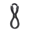 Дата-кабель VLP Nylon Cable USB С - Lightning MFI, 1.2м, черный