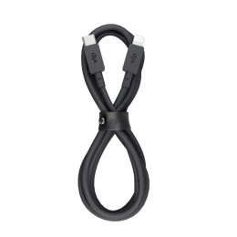 Дата-кабель VLP Nylon Cable USB С - Lightning MFI, 1.2м, черный
