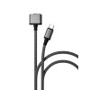 Дата-кабель VLP Cable USB C - MagSafe, 2.0м, серый космос