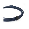 Дата-кабель VLP Nylon Cable USB C - USB C, 1.2м, темно-синий